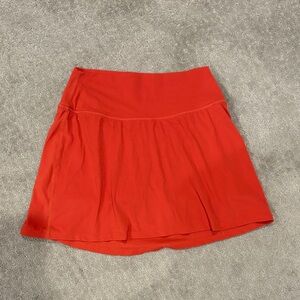 Orange Active Skort / Athletic Skirt